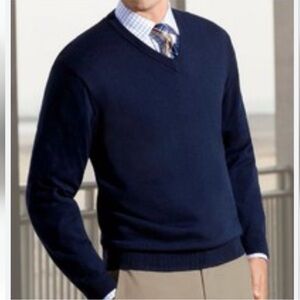 JOS. A. BANK Navy Blue Traveler Sweater, Size XL